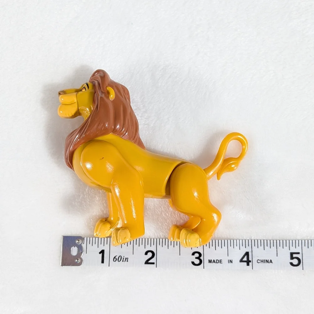 ❤️ Disney Lion King Mufasa Burger King Action Figure
